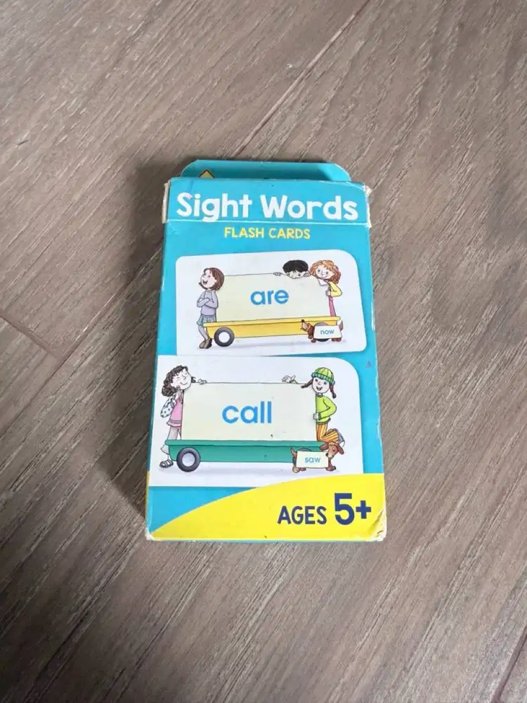 Flashcards Untuk Anak Belajar Baca Kondisi Baik