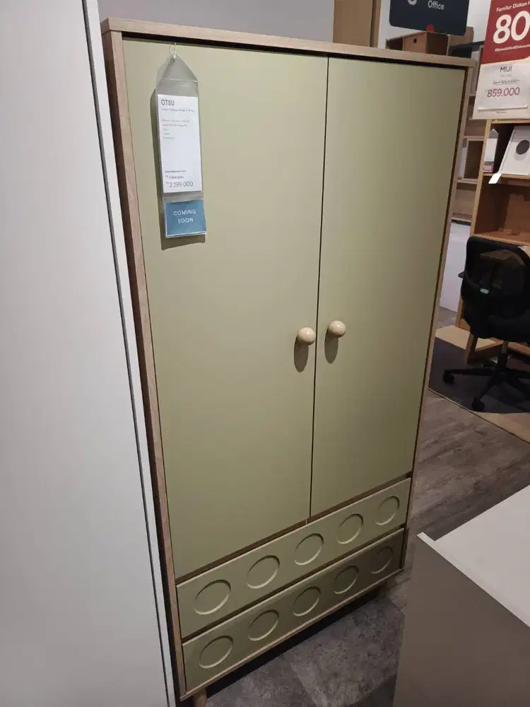 Heim Studio OTSU Lemari Pakaian Anak 2 Pintu