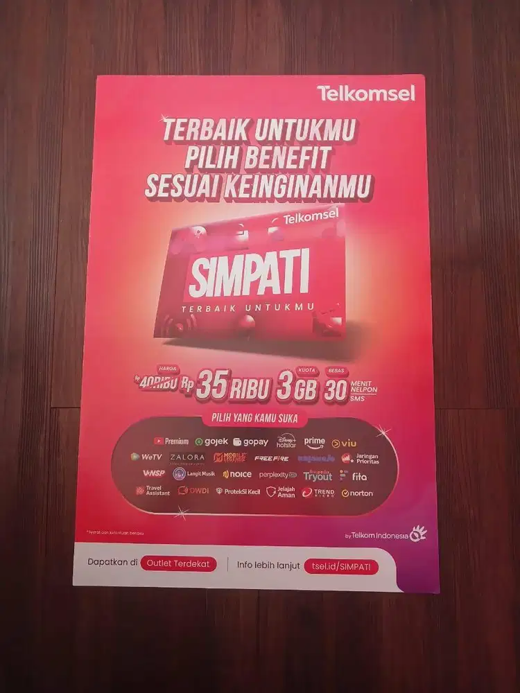 Di Juah Partai Besar SIM CARD SIMPATI & by.U PLUS Chat GPT!