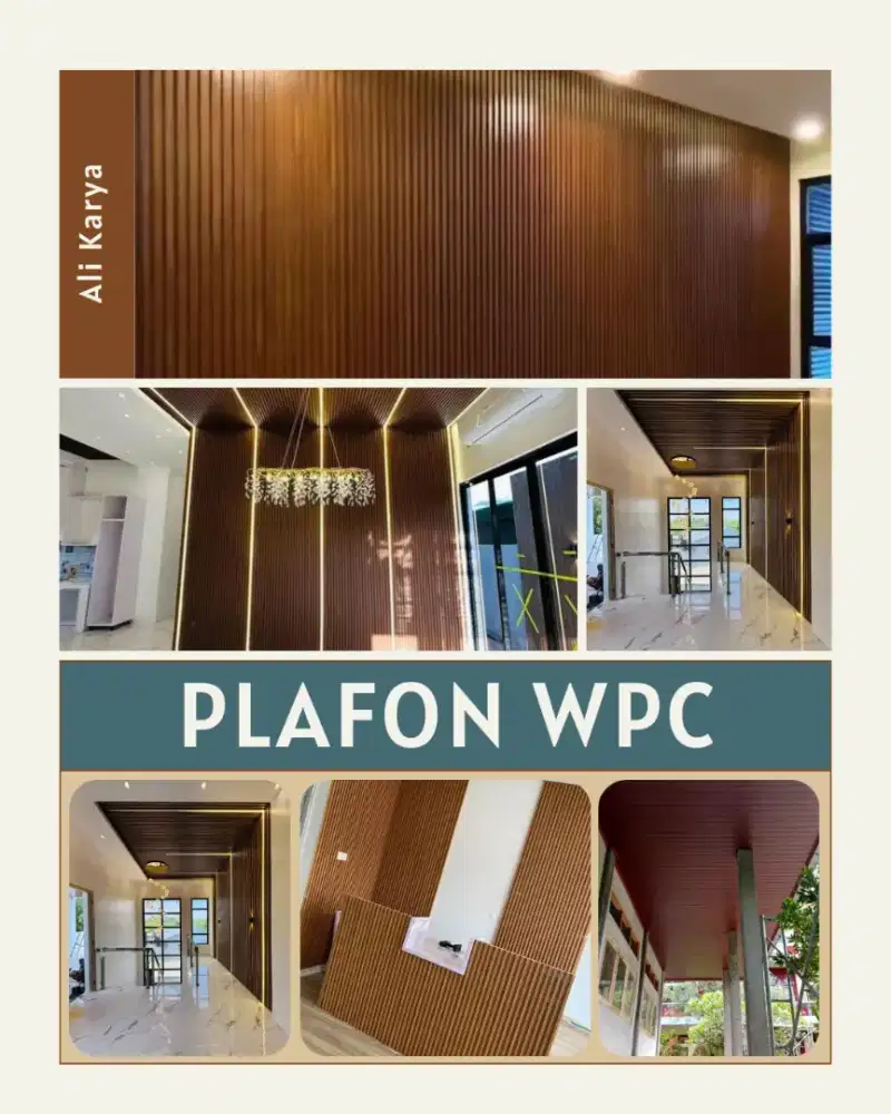 Jasa Pasang Plafon Dinding WPC