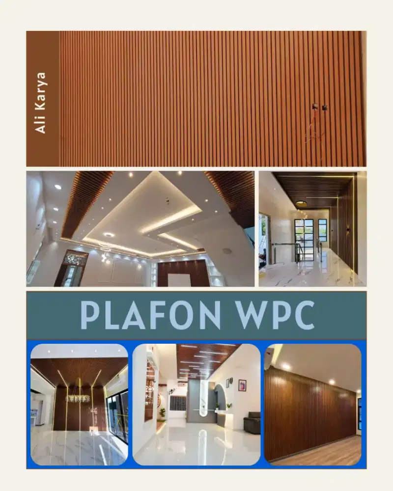 Tukang Plafon WPC - Jasa Pasang Dinding Panel