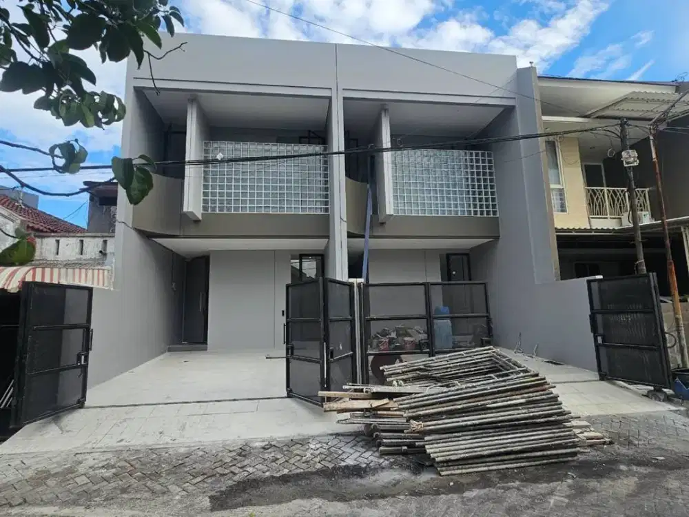 Dijual Cepat Rumah Baru 2Lt Siap Huni di Sutorejo SBY