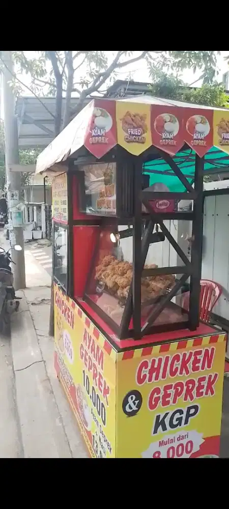 Di jual GEROBAK FRIED CHICKEN Bagus