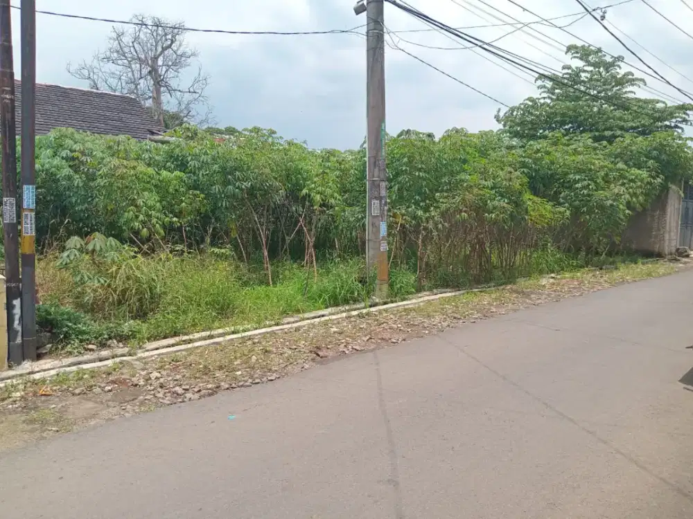 Jual Tanah strategis pinggir jalan utama cocok buat usaha