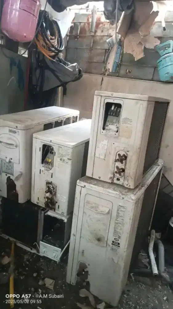 SIAP TAMPUNG AC BEKAS RUMAH. KONTRAKAN. DLL