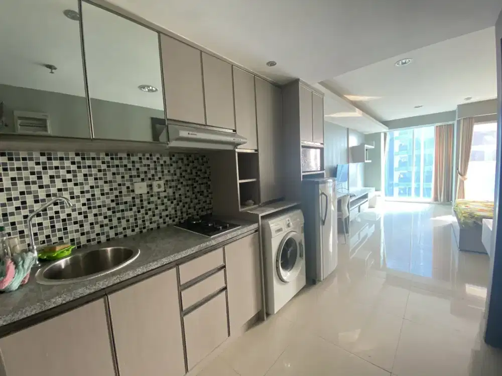 Dijual Cepat Apartemen Hive Studio Besar Furnish Dekat Bandara Halim