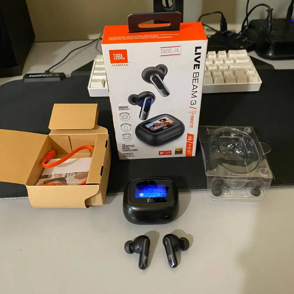 JBL LIVE BEAM 3 FULLSET ORIGINAL