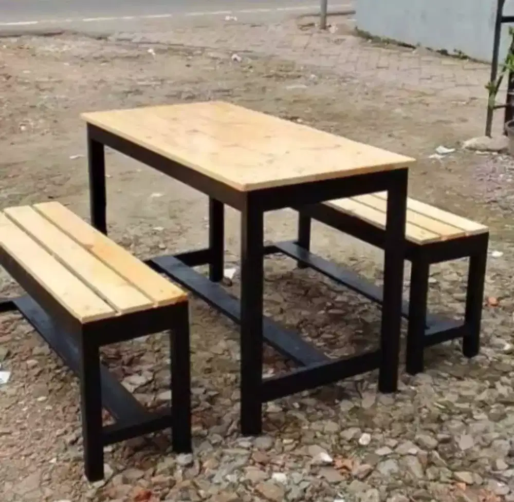 Kursi set warung murah