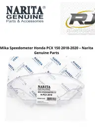 Mika Speedometer Honda PCX 150 (2018-2020) – Narita Genuine Part