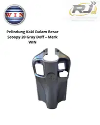 Pelindung Kaki Dalam Besar Scoopy 20 Gray Doff – Merk WIN