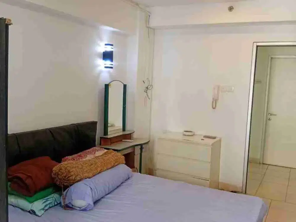 Ready apartement tipe studio transit harian bulanan tahunan siap huni