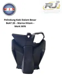 Pelindung Kaki Dalam Besar BeAT 20– Warna Hitam – Merk WIN