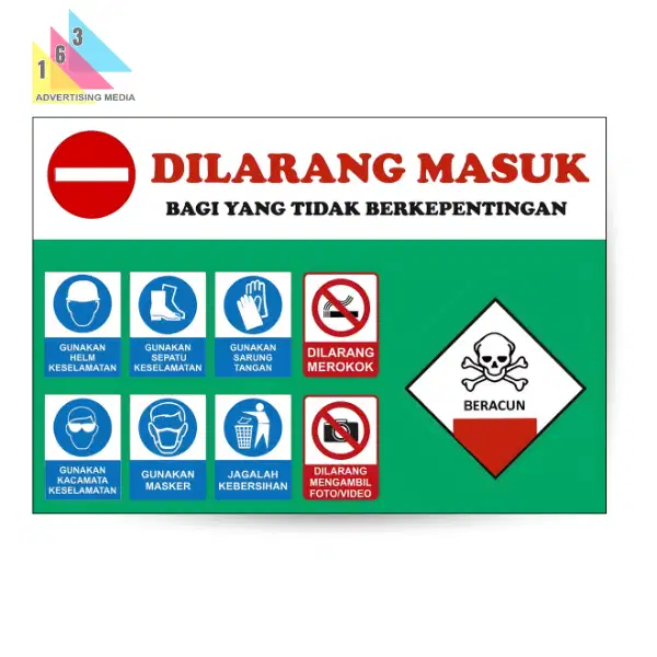 Rambu Pekerjaan Proyek – Titik Kumpul / Assembly Point (Bahan ACP)