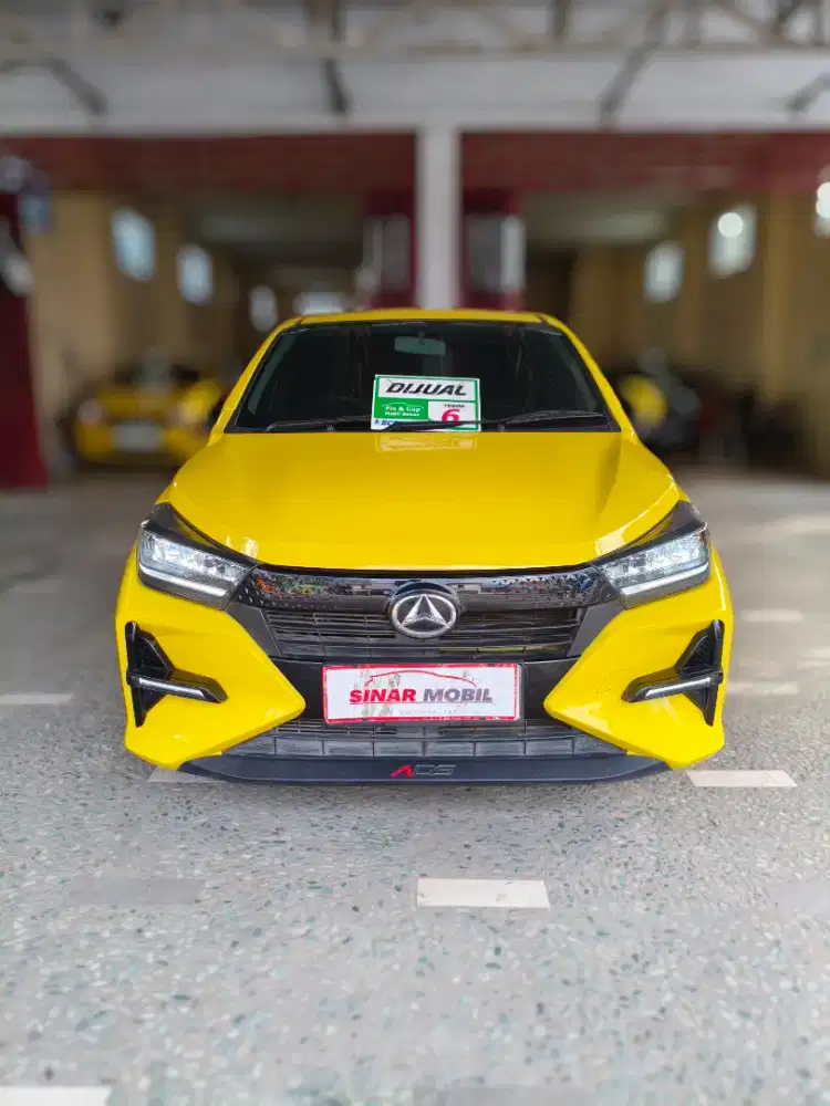 Daihatsu ayla 2024 tipe R ads manual warna kuning plat DA