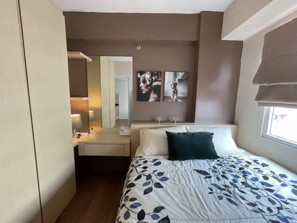 APARTEMEN GREEN PRAMUKA CITY 1 BEDROOM FULL FURNISH INCLUDE IPL TOWER BOUGENVILLE JAKARTA PUSAT