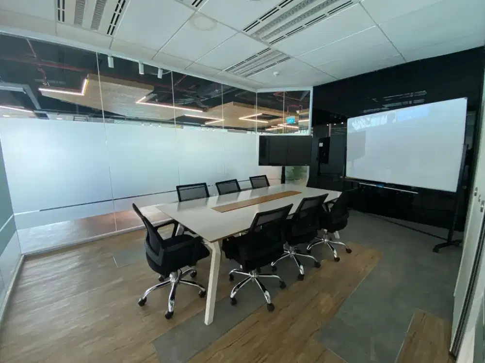 Disewakan Unit Kantor Fully Furnished 3 Pax di Menara BTPN Mega Kuningan