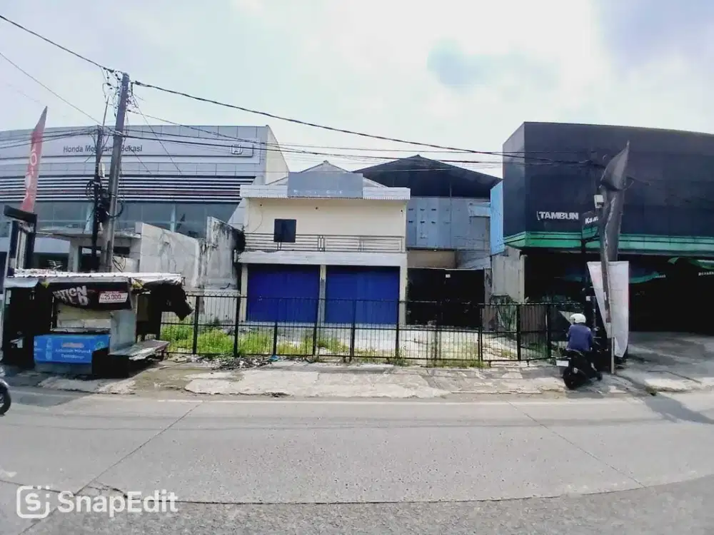 Sewa  Gudang Siap Pakai dekat Pabrik industri di  Bekasi