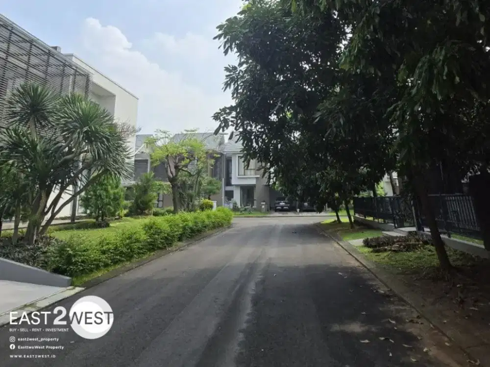 Jual Rumah Sutera Palmyra Alam Sutera Tangerang Selatan Brand New Bagus Mewah Strategis