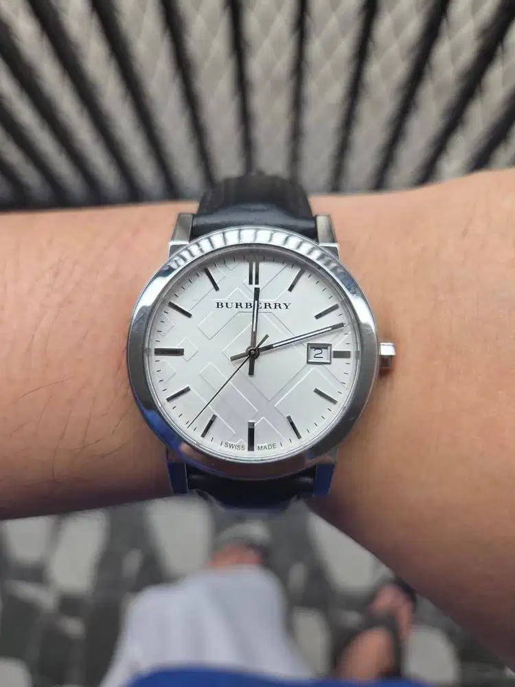 Burberry City White Dial Quartz