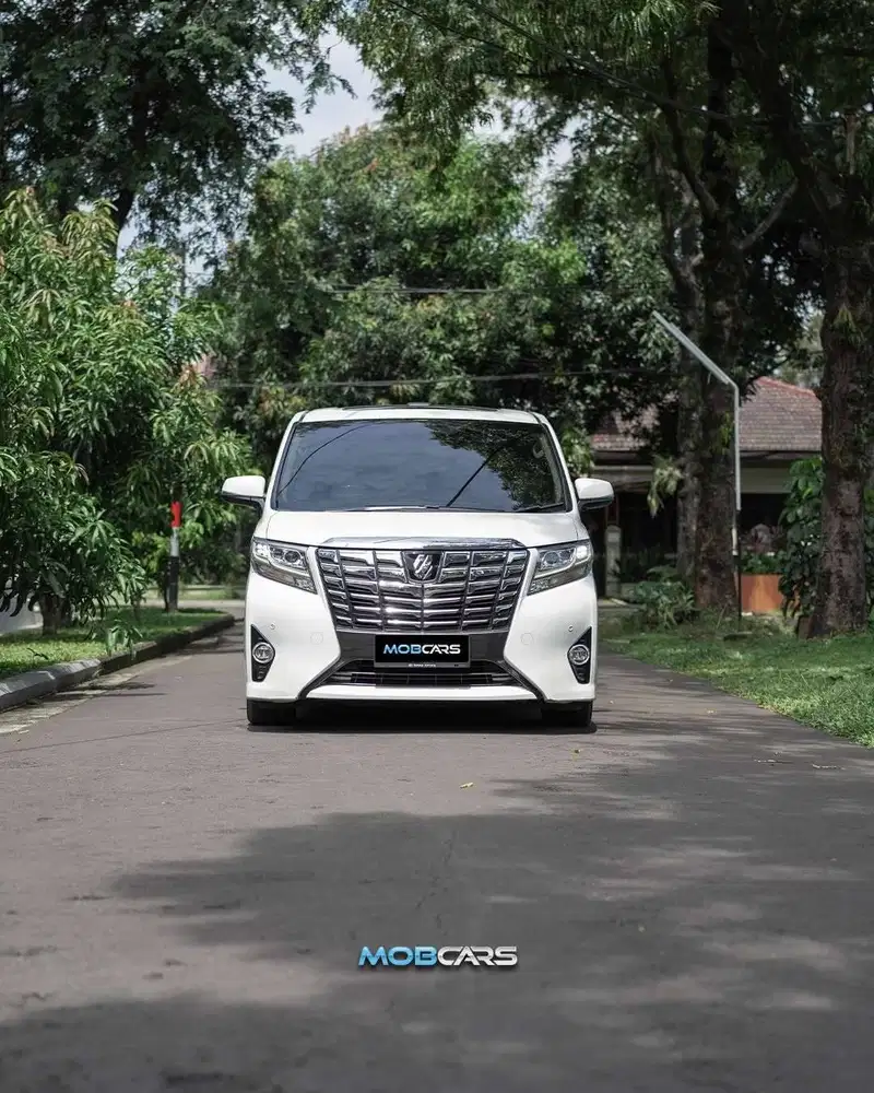 CASH TERMURAH ALPHARD 2.5 G ATPM 2017 TOYOTA FREE SMART TV