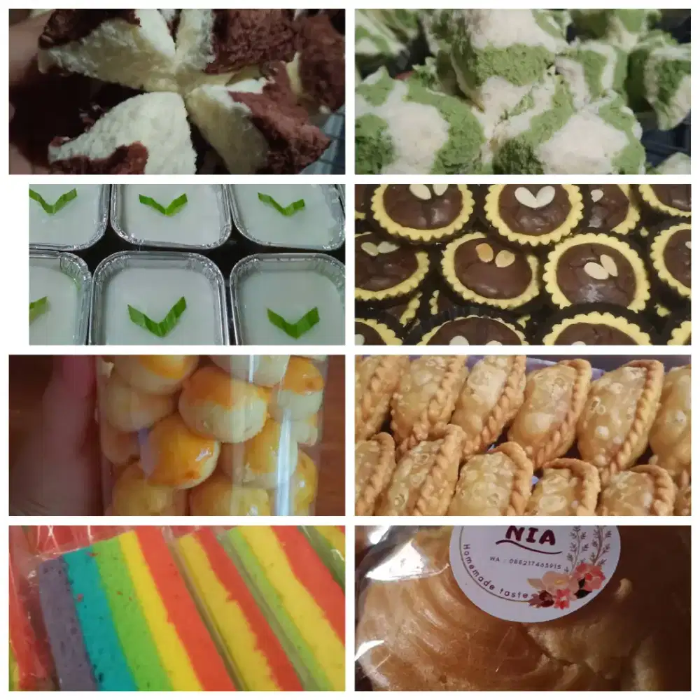 Aneka kue basah dan kering