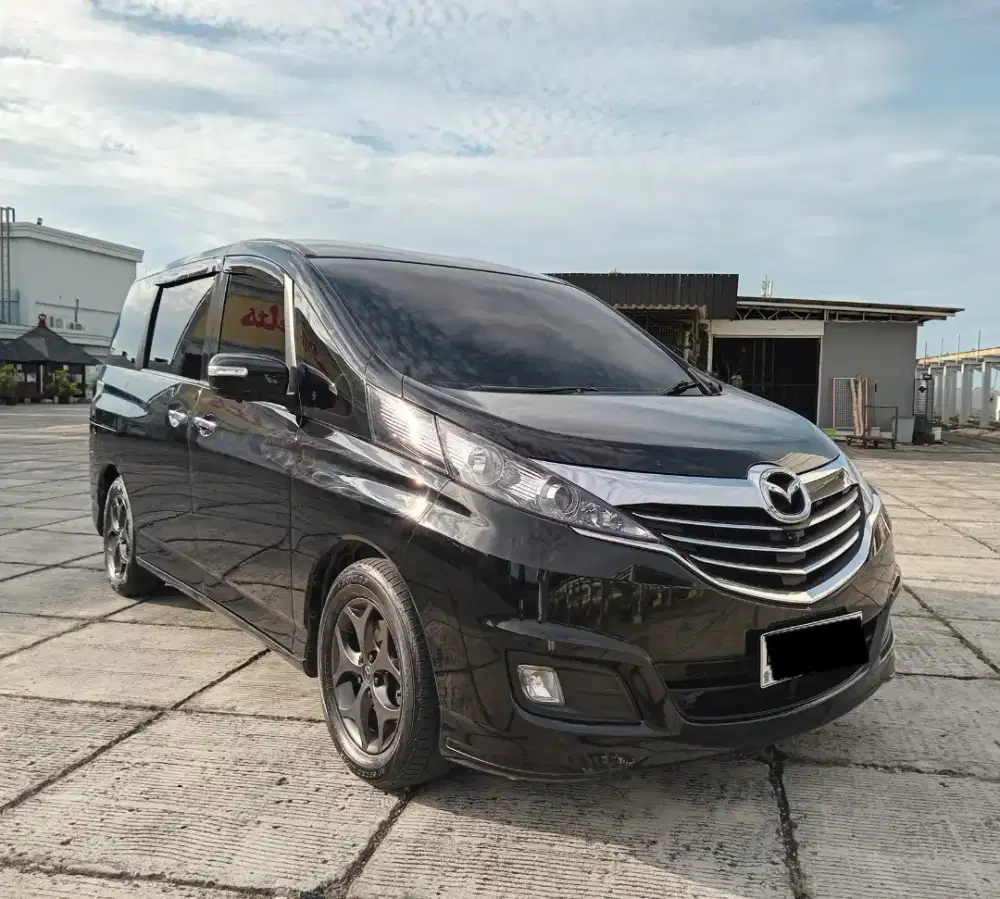[TDP 20 JUTA] MAZDA BIANTE SKYACTIV 2014 HITAM LIKE NEW