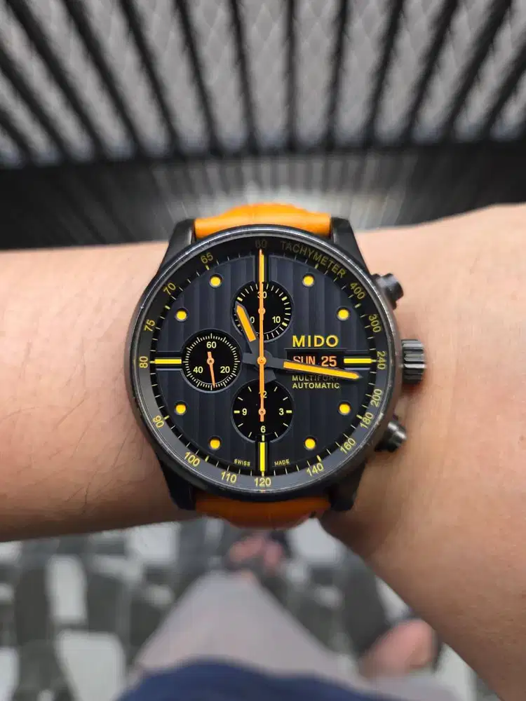Mido Multifort Chronograph Special Edition Black Dial Automatic