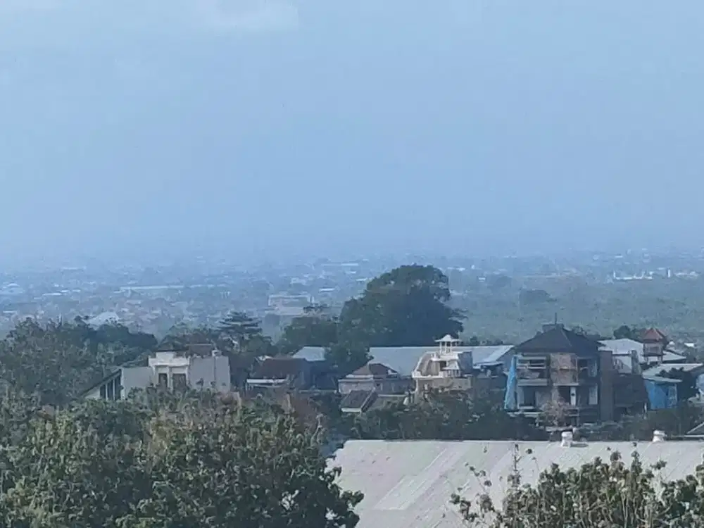 Dijual tanah Goa gong Atas full view Luas 47 ara