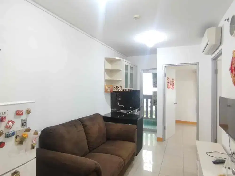 Siap Huni! 2BR 38m² Full Furnish Minimalis View Pool Tower Depan Green Bay Pluit Greenbay