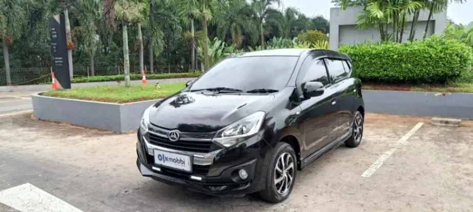 TDP Rendah -  Daihatsu Ayla 1.2 R Bensin MT 2018 Hitam GA
