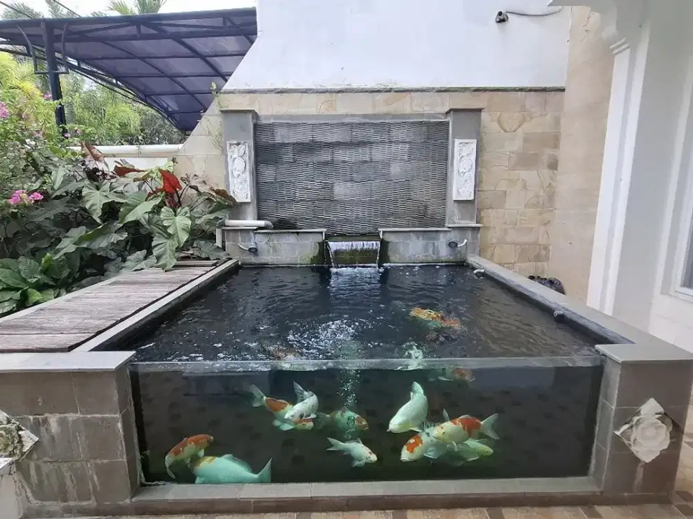 Rumah mewah disewakan area kuningan jakarta selatan ada kolam renang dan full furnished dari davinci