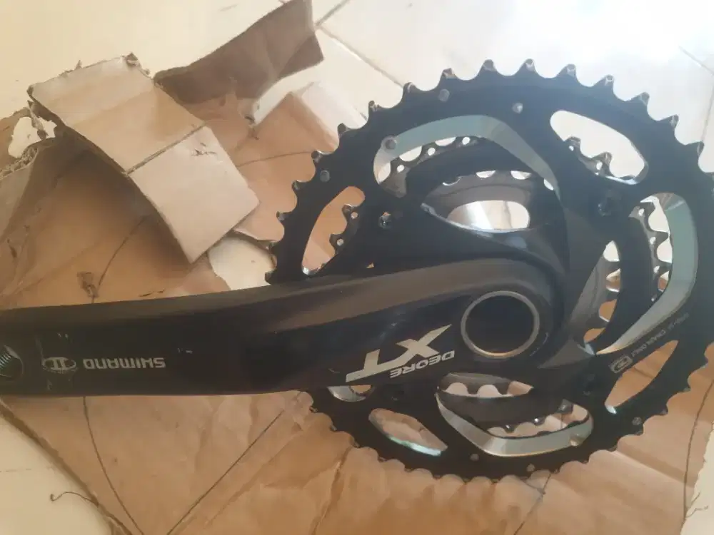 Shimano xt m780 mini groupset