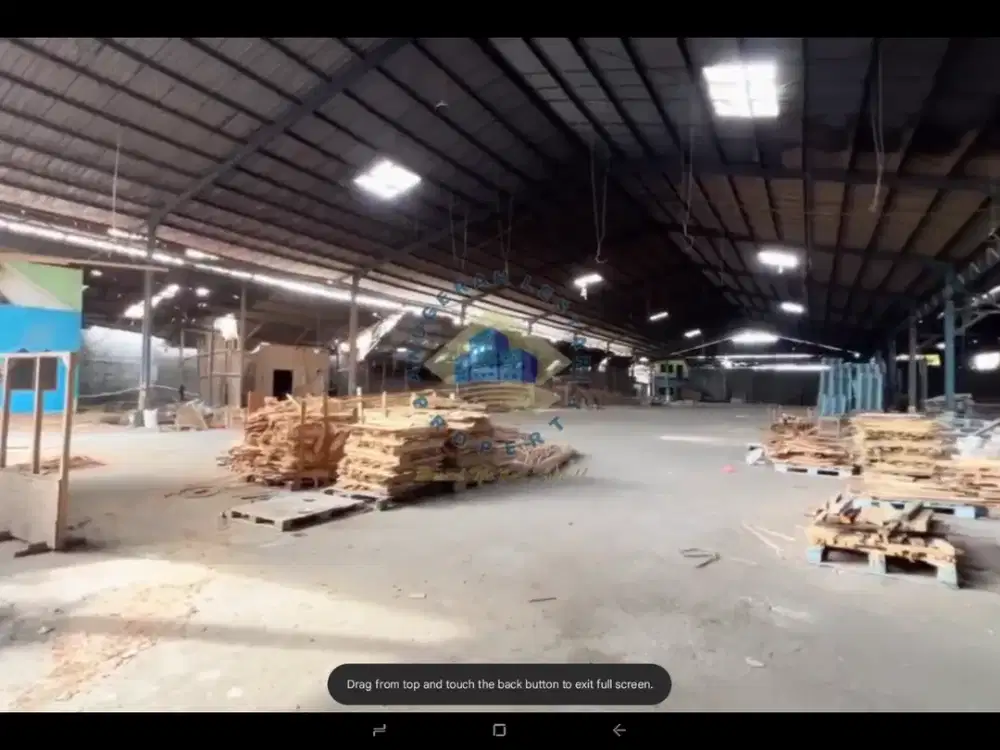 Dijual Ex Gudang di Jl Raya sungai Tiram - Marunda,clincing Jakarta Utara