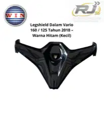 Legshield Dalam Vario 150 / 125 Tahun 2018 Warna Hitam merek win