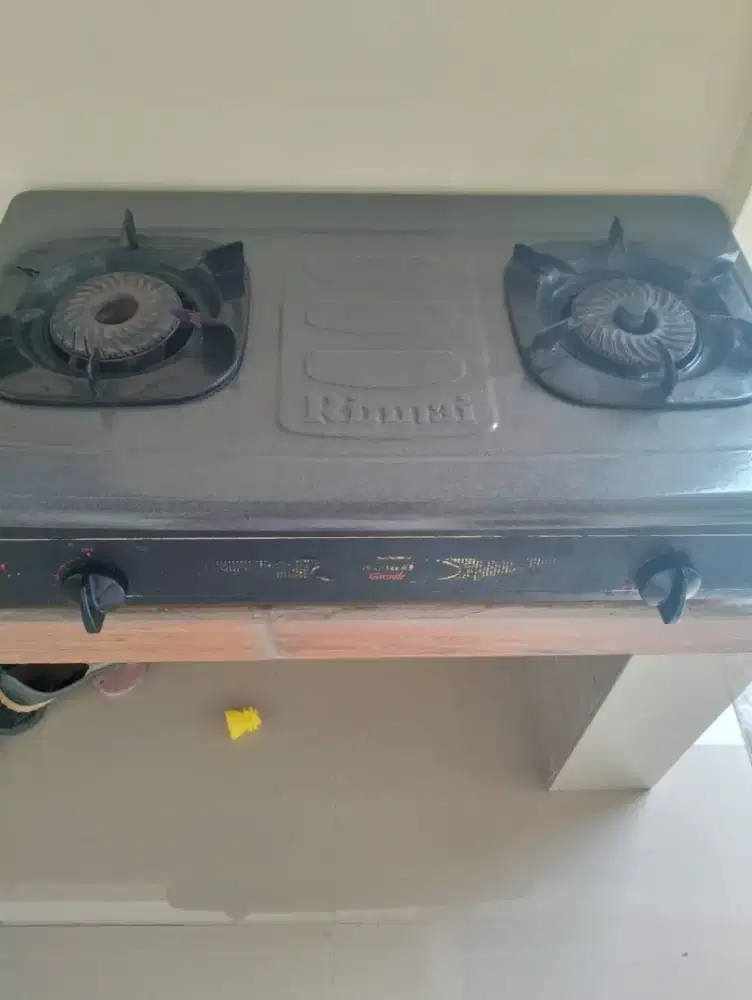 Kompor Gas Rinnai Grande 2 Tungku – Body Tebal – Normal – 300rb