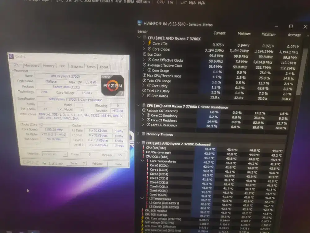 Processor Am4 Ryzen 7 3700x 8core16T cocok rendering Dan editing