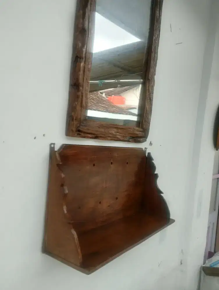 Kaca rustic dan kapstoc jadul