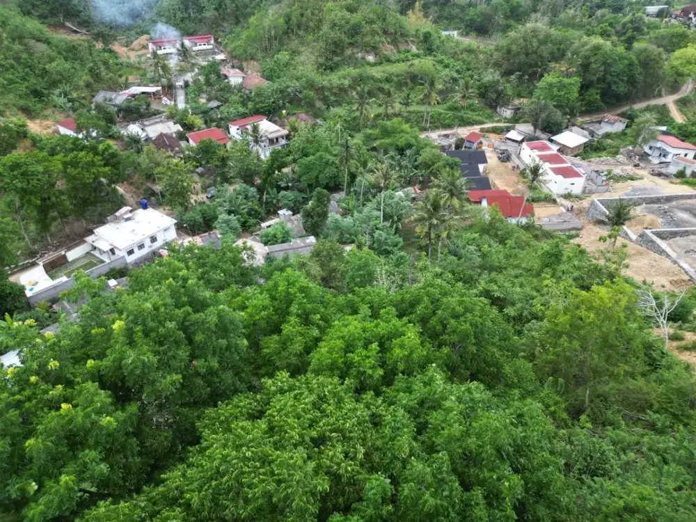 Tanah bukit ocean view central Kuta Mandalika