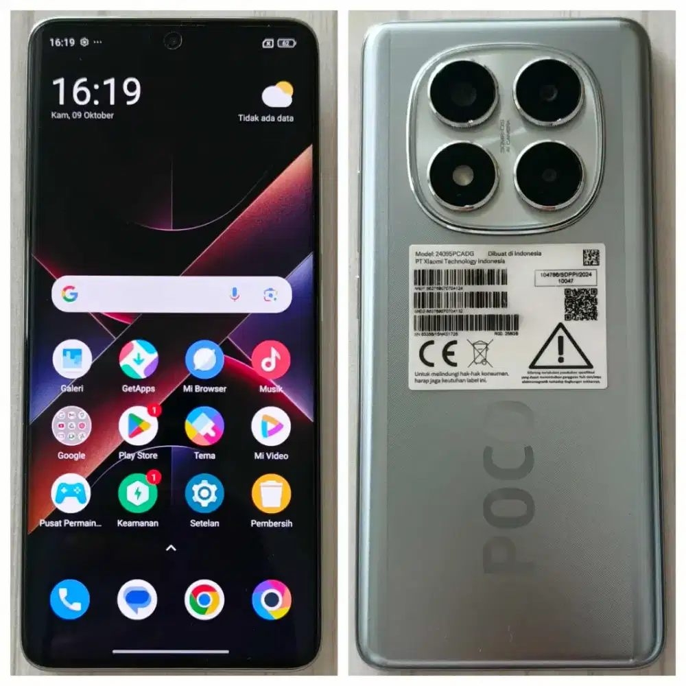 POCO X7 5G RAM 8/256 FULLSET SUPER MULUS NO MINUS