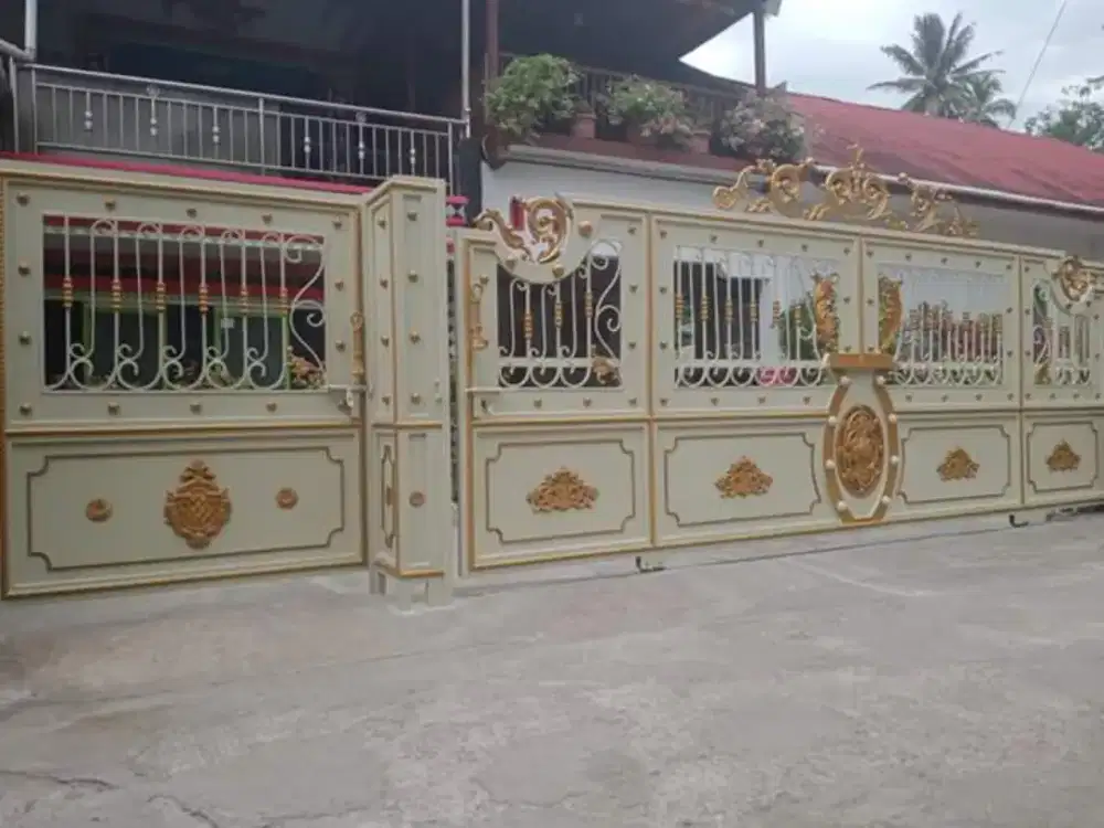 Bengkel las Lampung tralis kanopi tangga pintu pagar balkon tangga