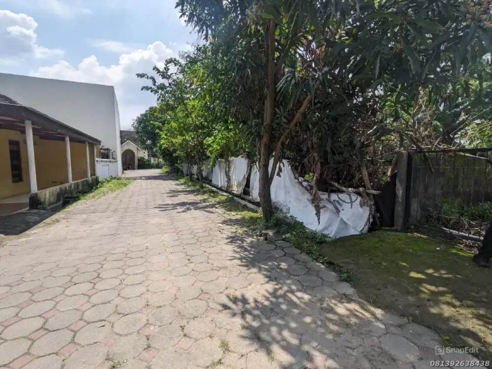 Dijual Tanah Jogja Barat Dalam Ringroad Dekat Kampus UTY Sleman