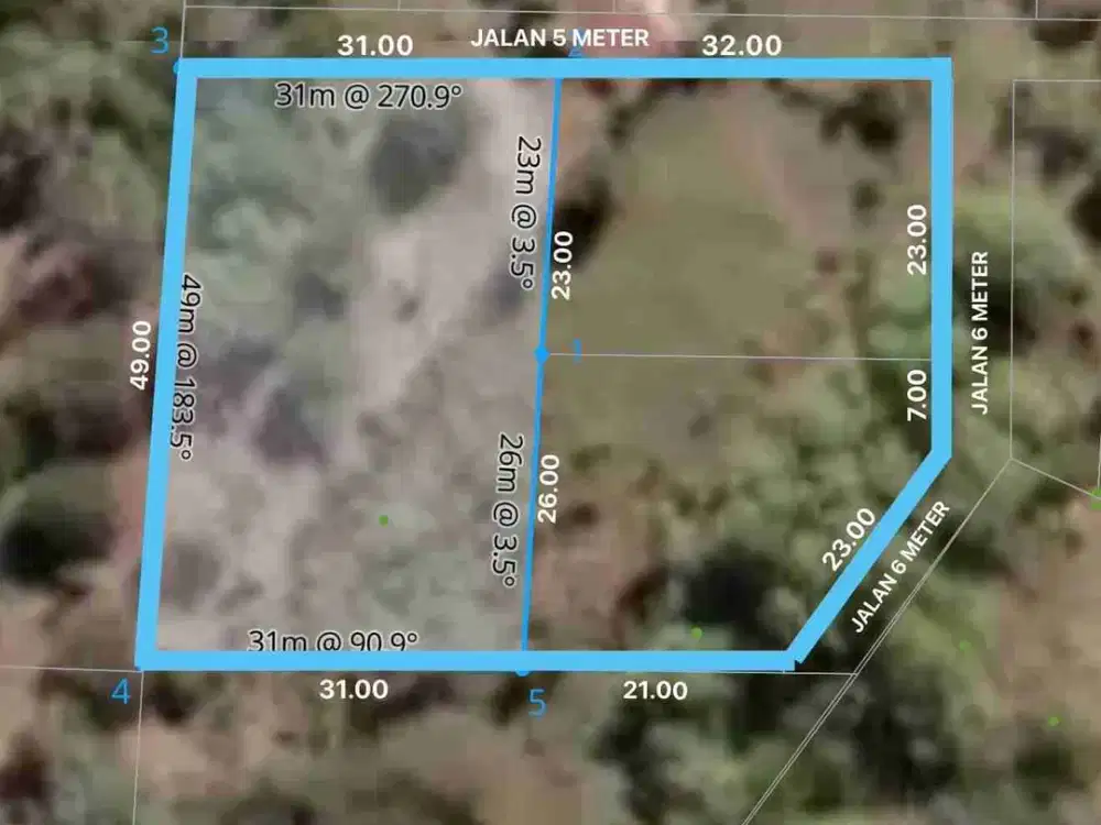 Tanah Freehold Ocean View Pandawa Kutuh