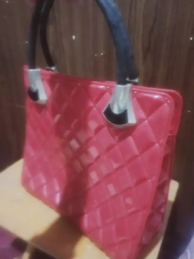 Jual tas tangan/bahu Merah kwalitas top
