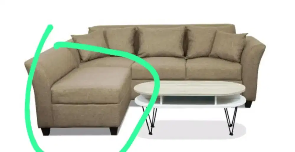 Dijual sofa  dan meja 1 set