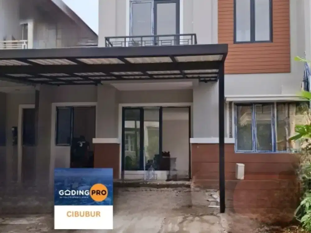 rumah kota wisata like new, serasa rumah baru taman belakang