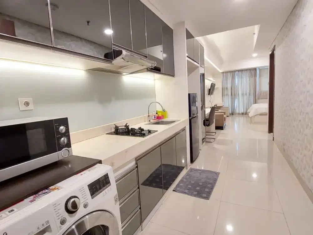 Kemang Village Unit Studio Super Mewah Fully Furnish Mid Zone