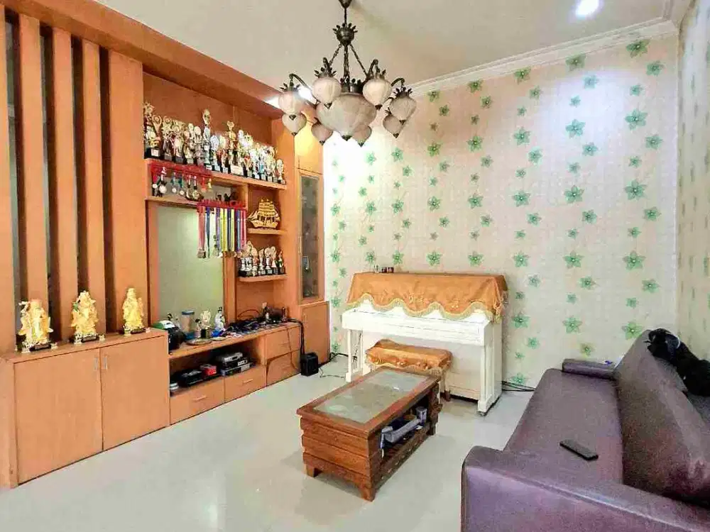 DIJUAL VILLA CEMARA HIJAU LEBAR 12 DEKET TOL