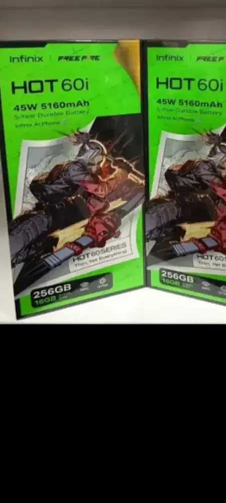 Infinix hot 60i ram 8gb 256gb dan6gb garansi resmi