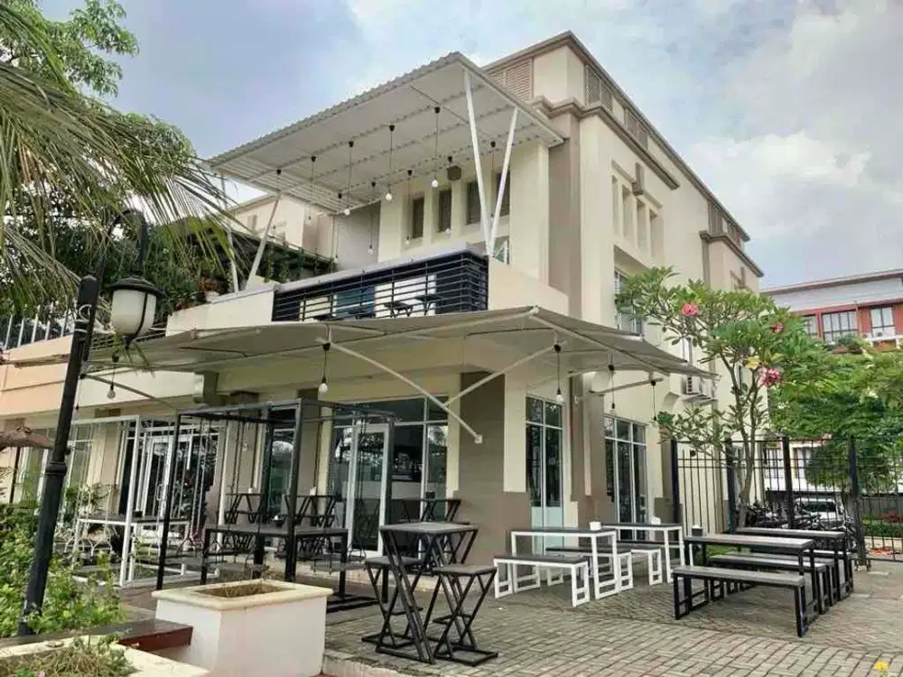 Dijual Cepat Ruko Vanya Park BSD posisi Hoek view Danau