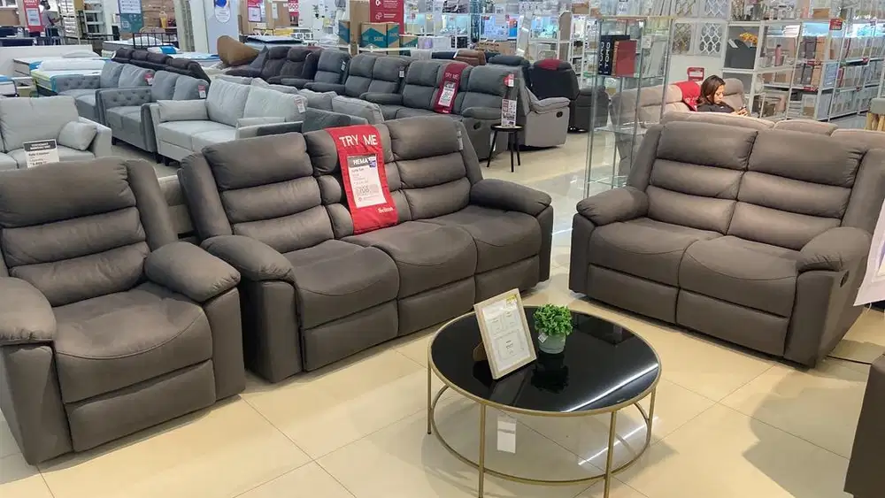 Sofa set recliner 3+2+1 recliner selma